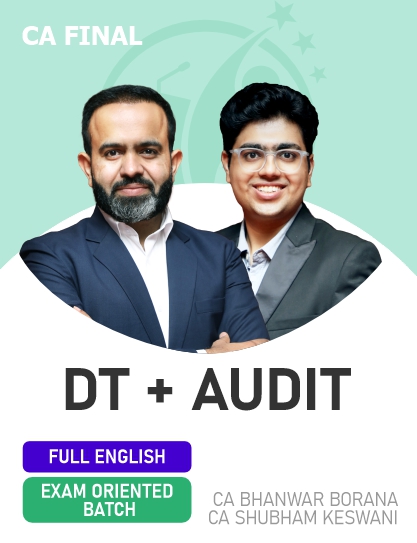 CA Final DT & Audit (Exam Oriented) FULL ENGLISH For Nov 24